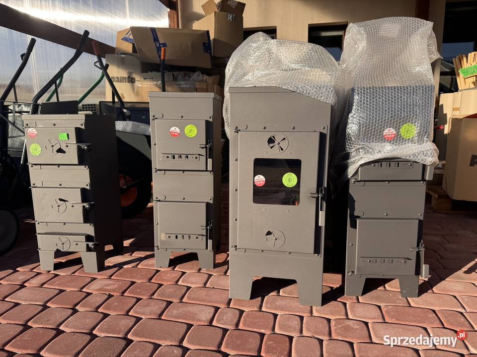 piecyk grzewczy koza piec duży stalowy 9 cegieł