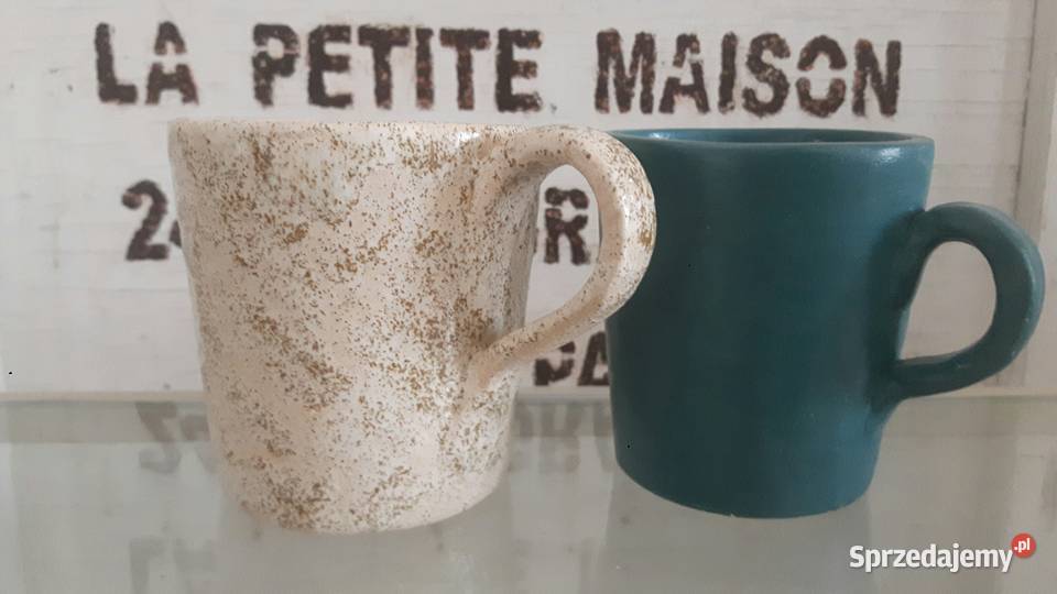 Kubek ceramiczny wykonany ręcznie Ceramika i szkło Otwock