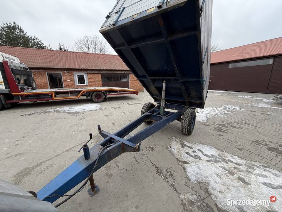 Przyczepa wywrotka Vestas jednoosiowa Dawidy