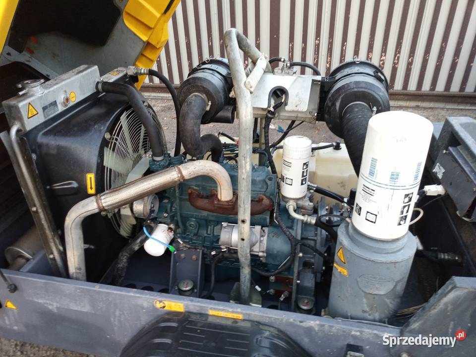 Kompresor śrubowy ATLAS COPCO XAS68kd 2018 Koło