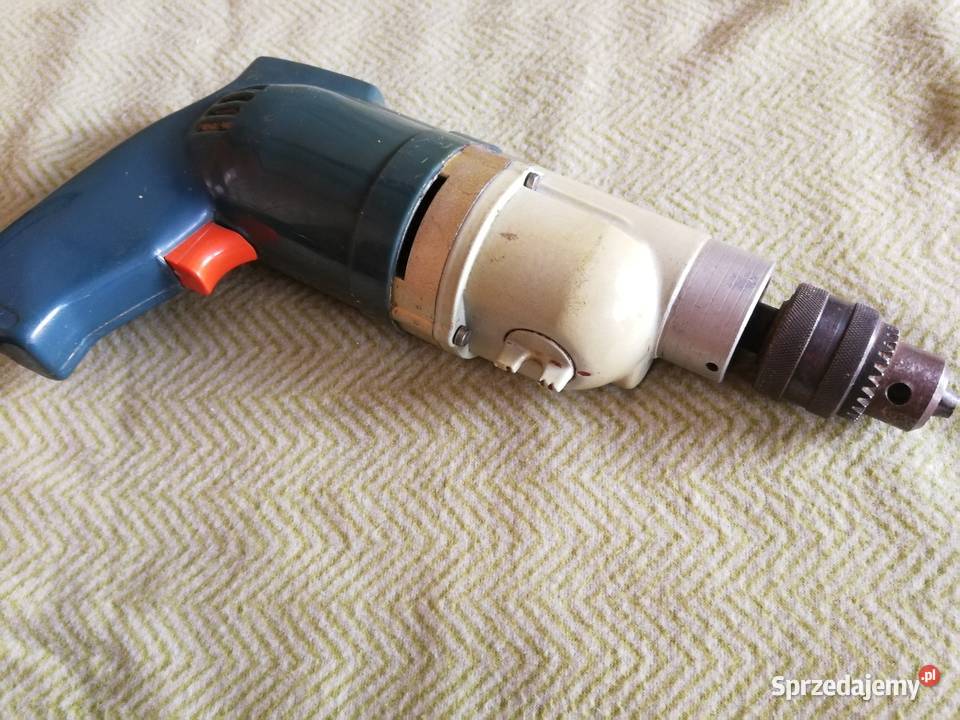 Wiertarka elektryczna ELPROM PRL licencja AEG Szczecin