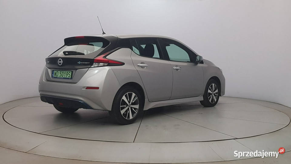 Nissan Leaf 40kWh Acenta Z polskiego salonu elektryczne lusterka mazowieckie Warszawa