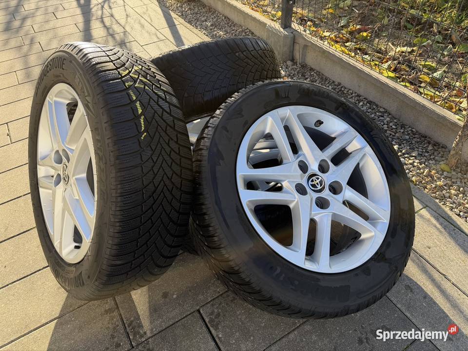 Oryginalne alufelgi z zimowymi oponami lubelskie