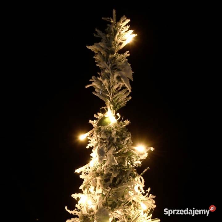 vidaXL Sztuczna choinka popup ośnieżona 200 LED Warszawa