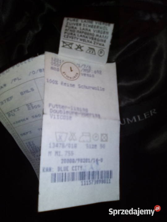 Nowy płaszcz męski premium 100 wełny Kurtki i płaszcze Moda i Styl Warszawa