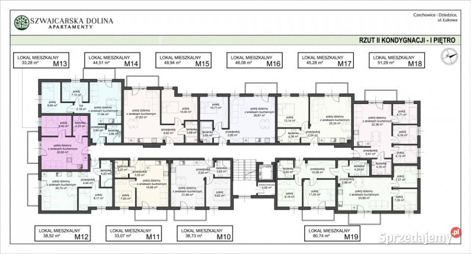 Nowe apartamenty Szwajcarska Dolina komfortowe Piętro 1 Czechowice-Dziedzice