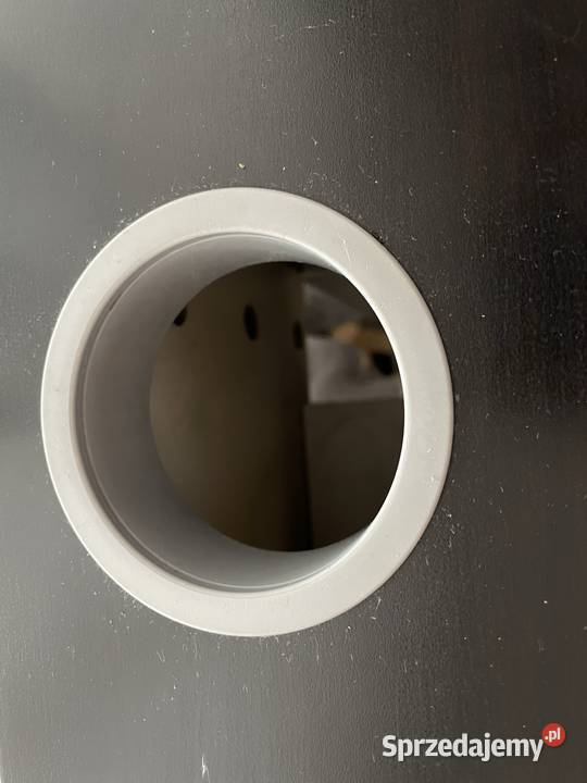 Podwójne czarne biurko Ikea Micke z szufladami 140cm Kielce sprzedam
