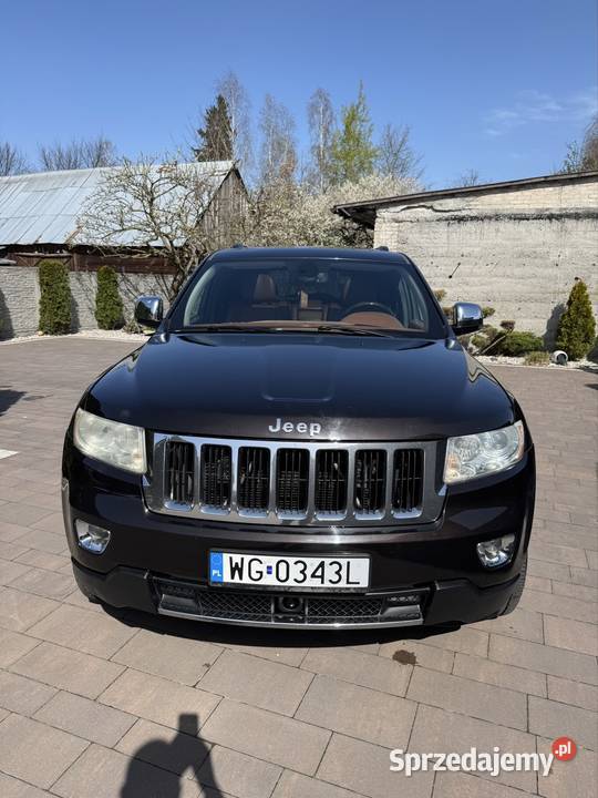 Jeep Grand Cherokee 36 LPG 2012r wersja Overland garażowany Parysów sprzedam