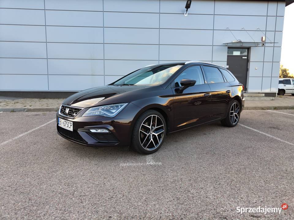 Seat Leon FR 15 TSI 150 2019r podlaskie Białystok