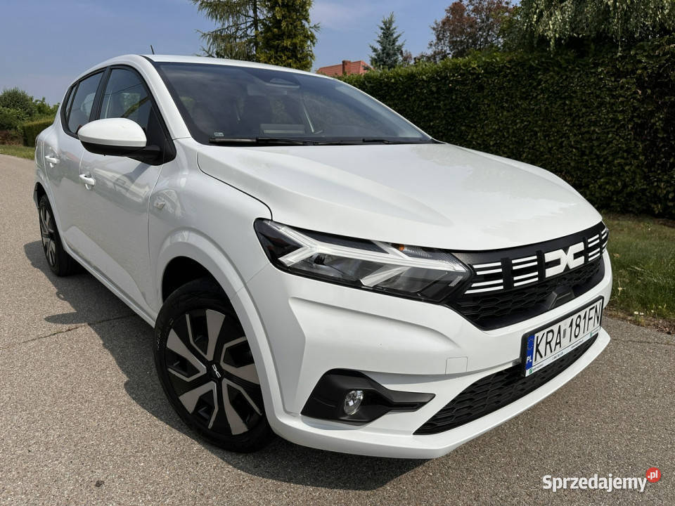 Dacia Sandero Przebieg 16 2024r Nowa OKAZJA III bluetooth Słomniki