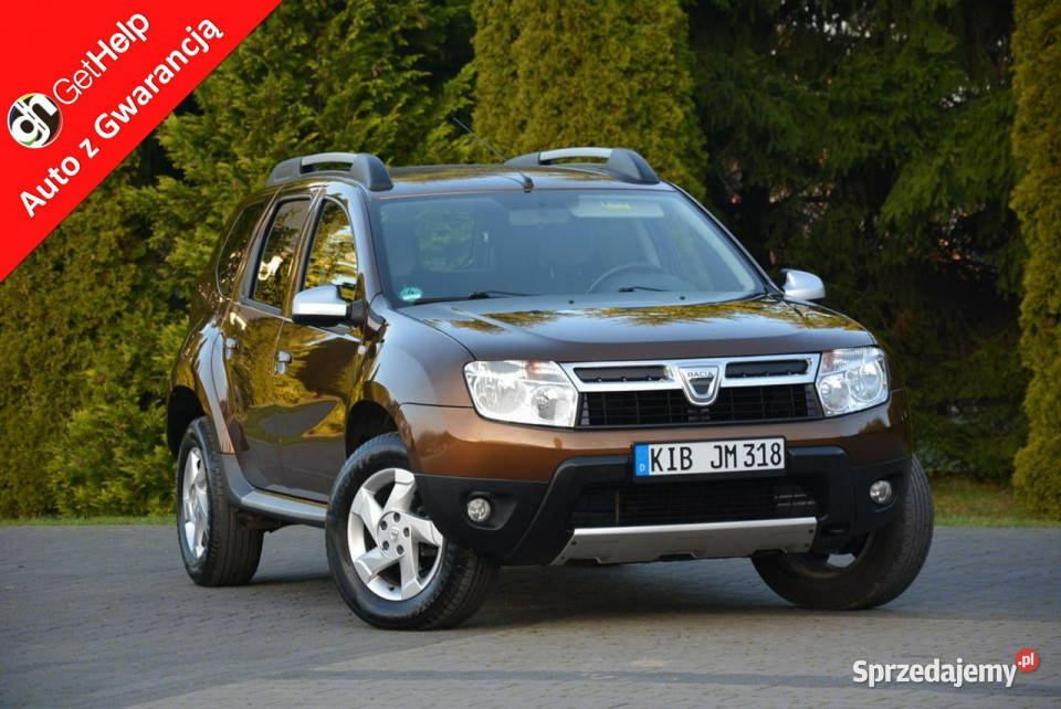 Dacia Duster 16 16V105gaz Prestige Skóry Nowy immobilizer Ostrów Mazowiecka