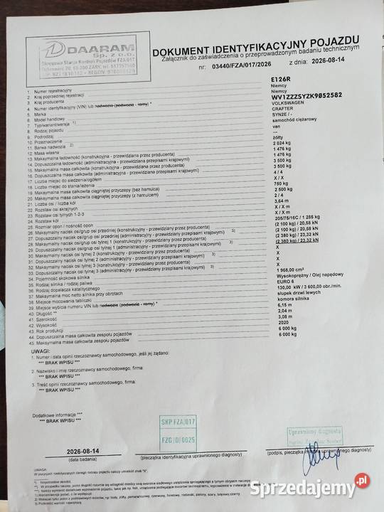 ambulans karetka ogrzewanie postojowe Drągowina sprzedam