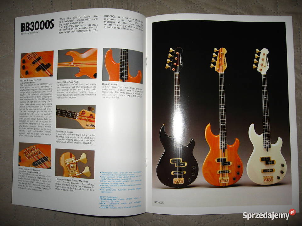 Yamaha Electric Guitars katalog gitar Yamaha Kępice