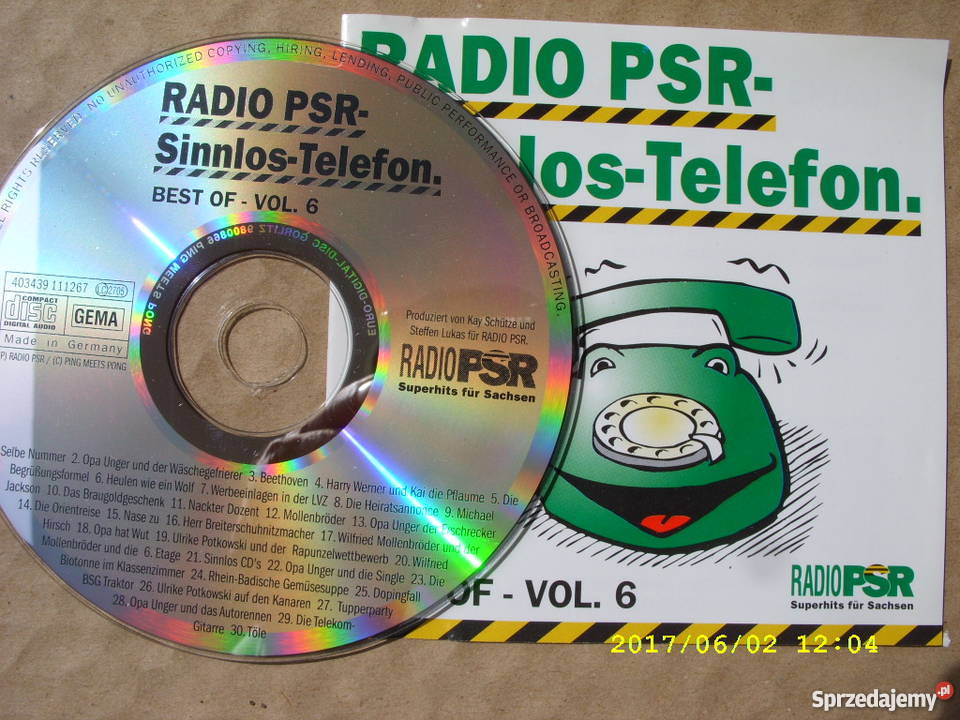 SKLADANKA RADIO PSRBEST OF VOL 6 Wołów