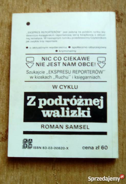 EKSPRES REPORTERÓW M IN OPIEKUNKI DO WYNAJĘCIA Rok wydania 1985 sprzedam