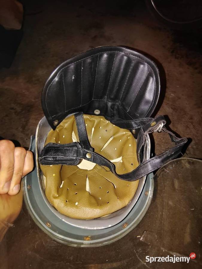 Kask orzeszek milicja sprzedam