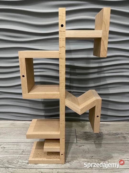 Półka drewniana wisząca HOME Design KOLORY