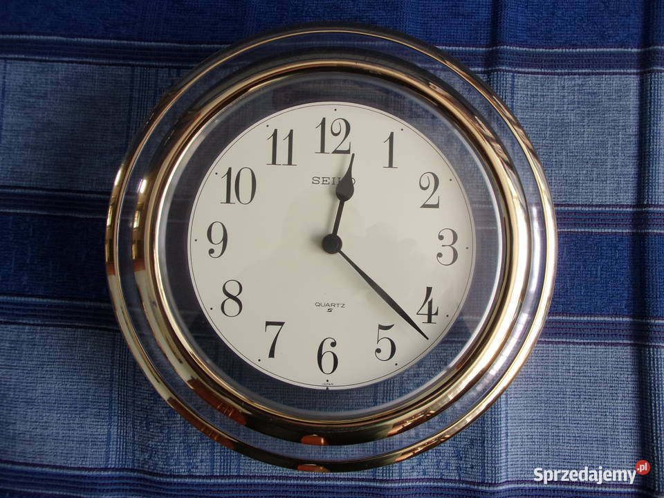 Zegar ściennyJapoński SEIKO z lat 80 Super stan Warszawa sprzedam