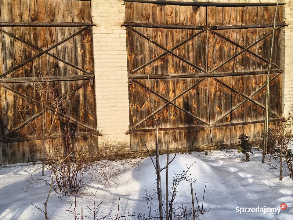 drewniane wierzeje 4 stare drewno deski stodoła mazowieckie