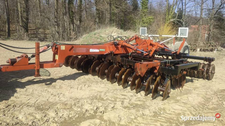 Brona talerzowa Gregoire Besson 53 ciężka nieuszkodzony Dobromierz