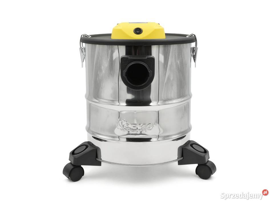 Odkurzacz do popiołu 20L na kółkach GEKO