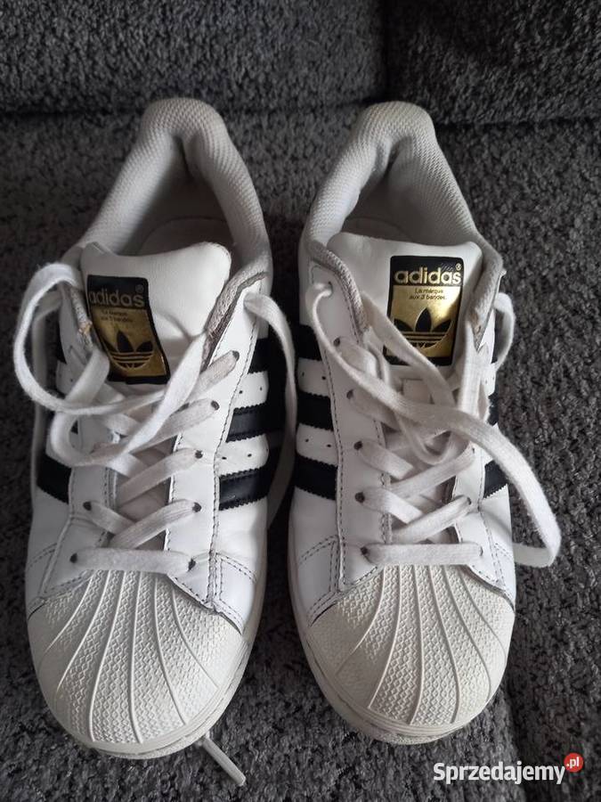Buty adidas superstar białe sneakersy 36 23 225 skóra Chodzież sprzedam