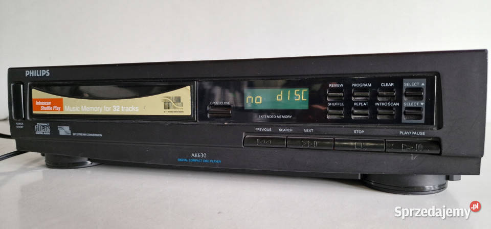 Cd player Philips AK 630 odtwarzacz Międzychód