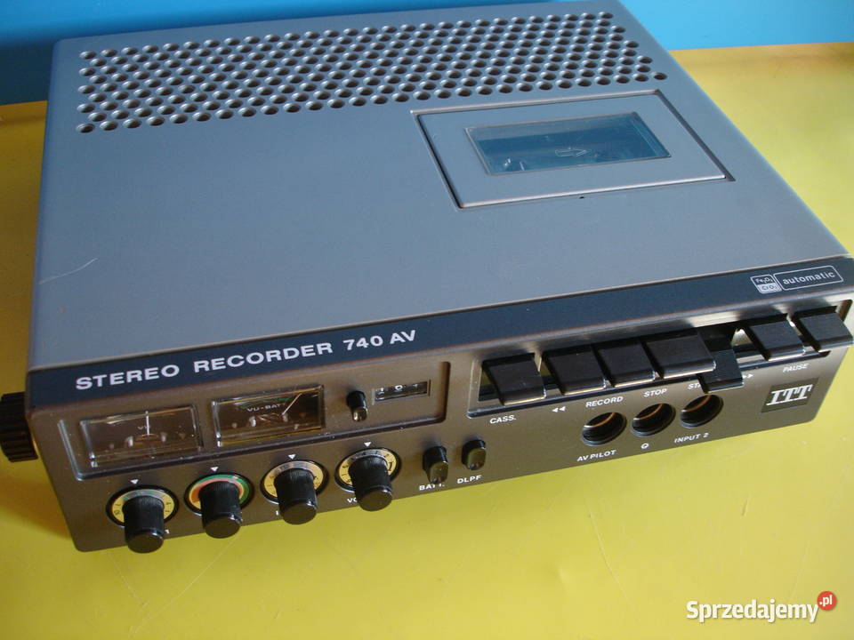 Magnetofon ITT STEREO RECORDER 740AV Zielona Góra