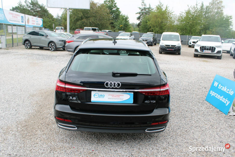 Audi A6 Avant 40 TDI Gwarancja Netto 92601PLN C8 elektrochrom. lusterko wst. Warszawa
