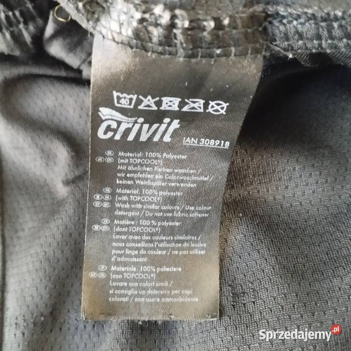 Spodenki męskie Crivit L czarne sportowe sprzedam