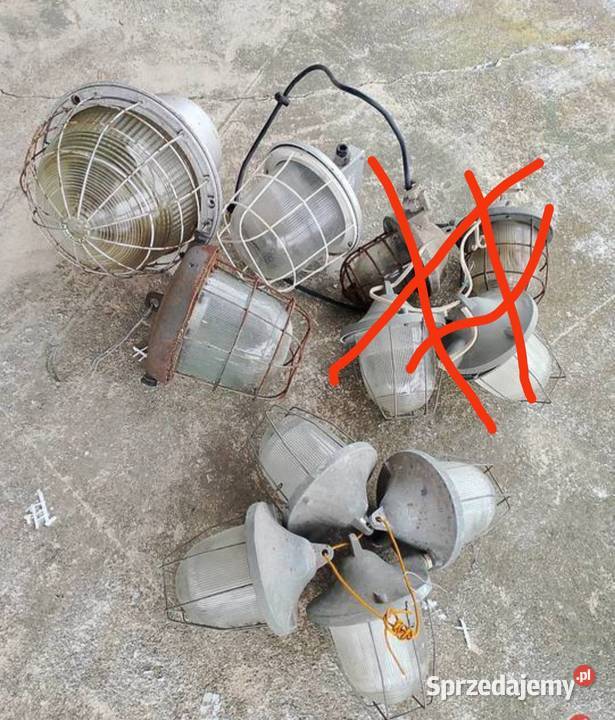 Lampy sufitowe wiszące przemysłowe Loft Vintage mazowieckie Sokołów Podlaski