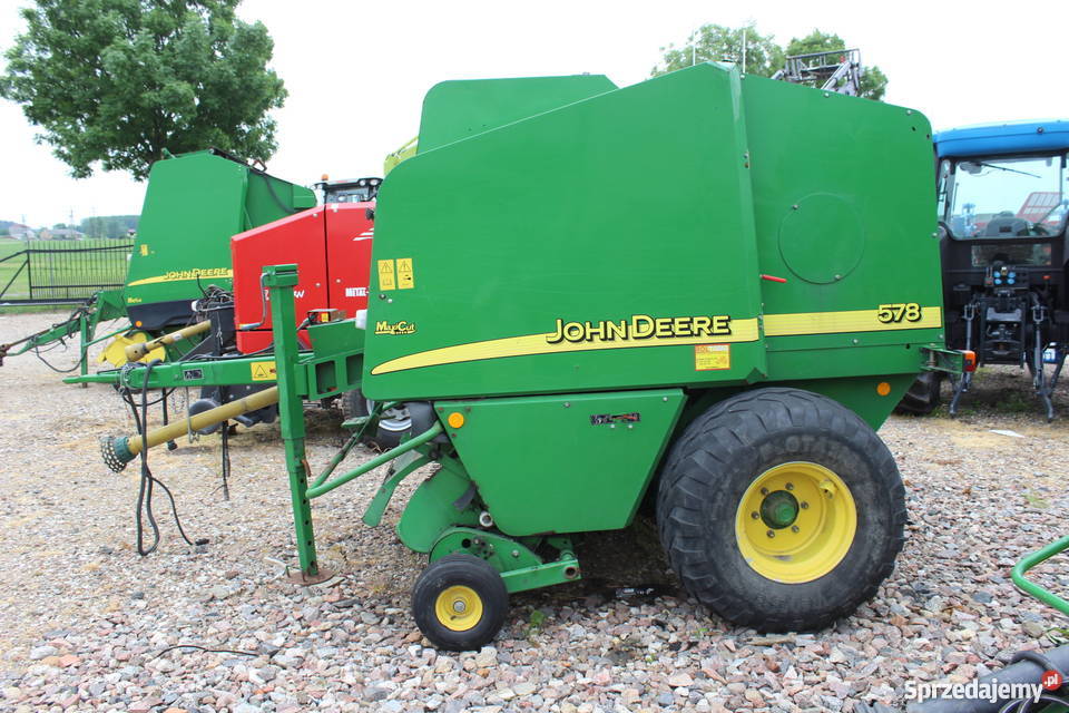 Prasa John Deere 578 Maxi Cut 575 Sokoły