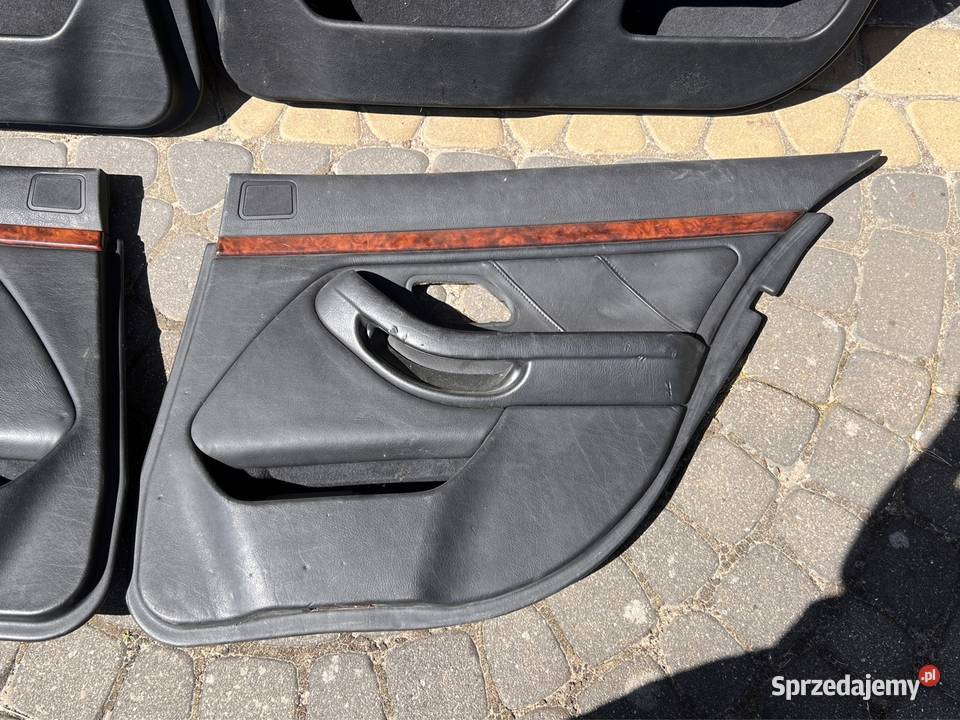 BMW E39 Boczki czarne skóra Lublin