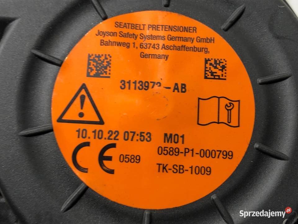 PAS BEZPIECZEŃSTWA PRAWY PRZÓD AUDI A6 C8 PRAWA
