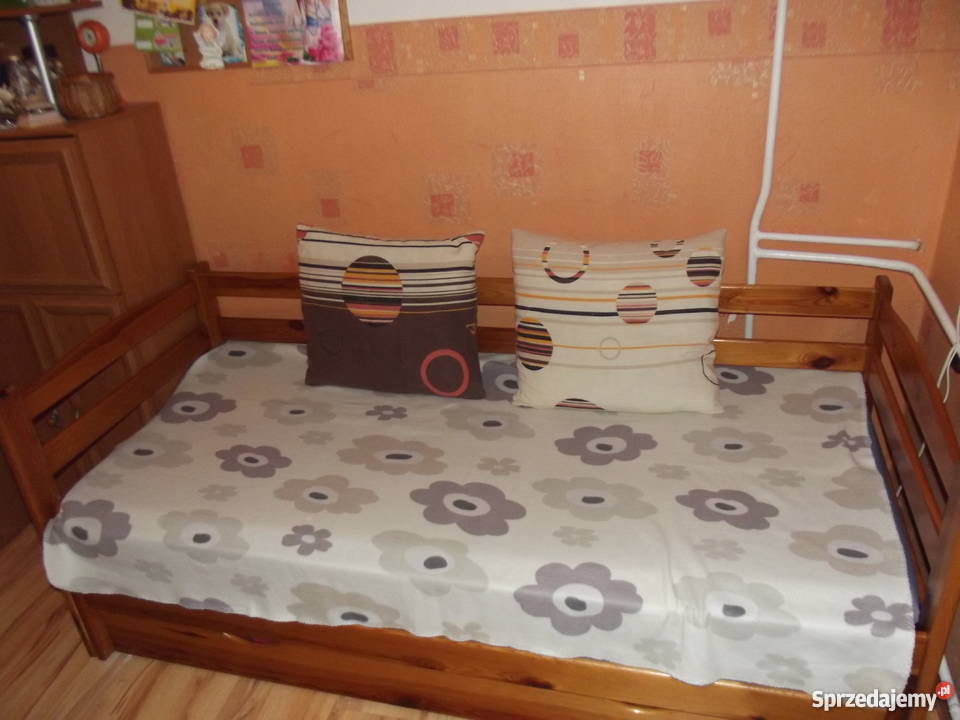 Sprzedam tanio łóżko drewniane sosnowe Działdowo