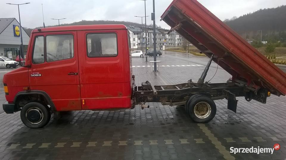 Mercedes 508 wywrotka 3stronna DMC 3500 177000km Reda