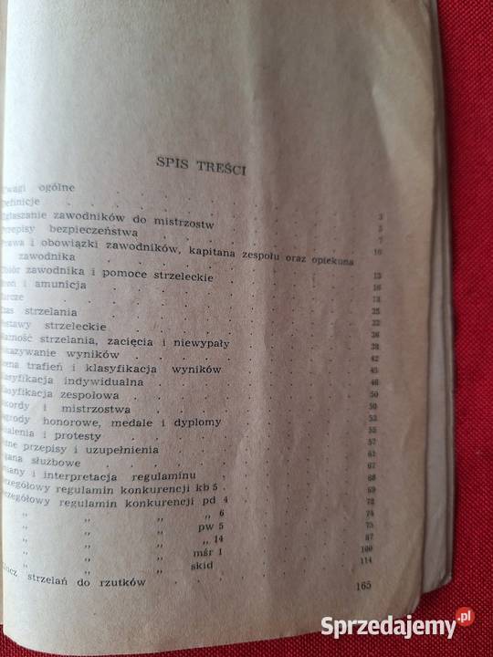 Historyczny 70letni już regulamin biały kruk