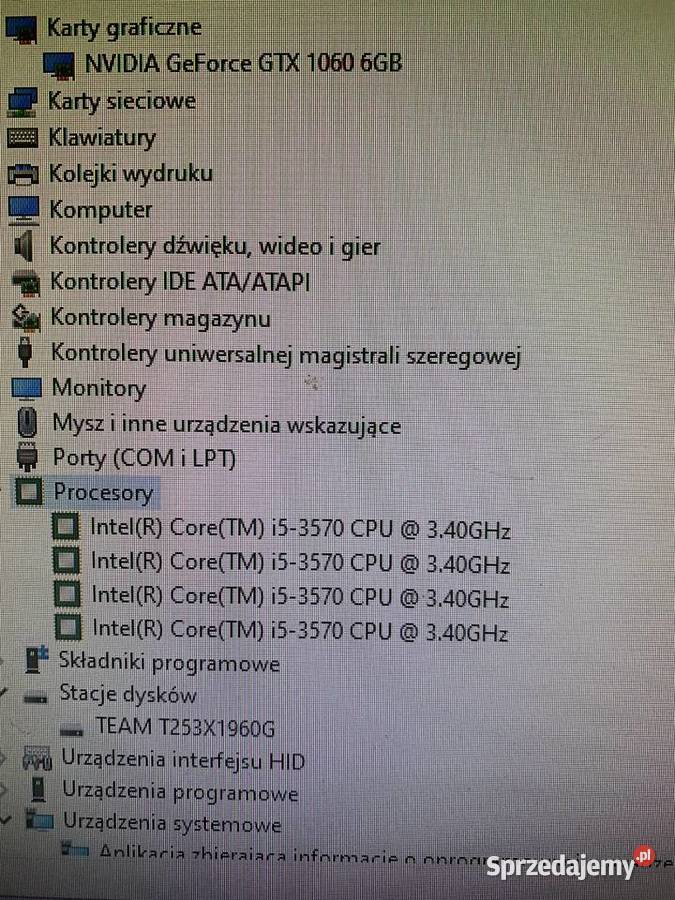 Sprzedam komputer z monitorem Zamość