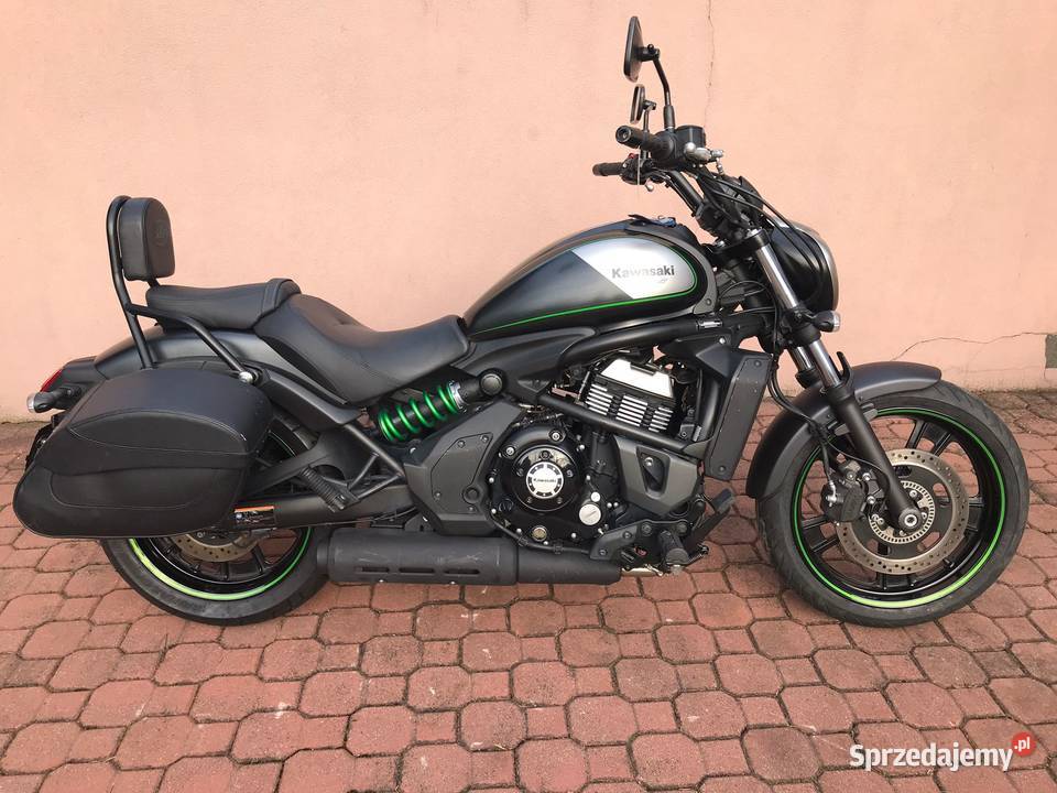 Kawasaki Vulcan S 650 kufry licznik biegów Rok produkcji 2016 Kawasaki