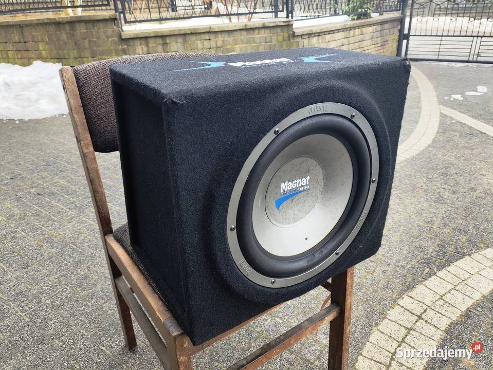 Skrzynia basowa bassowa tuba subwoofer Magnat śląskie sprzedam