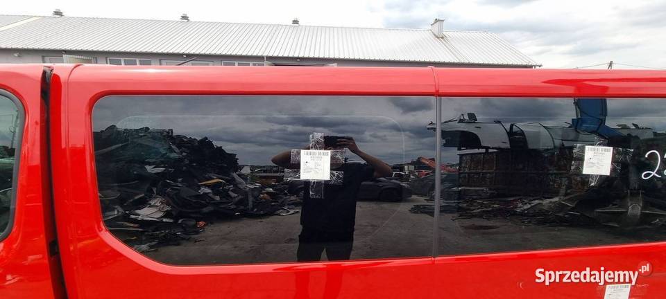 SZYBA LEWY TYŁ RENAULT TRAFIC III Lipno sprzedam