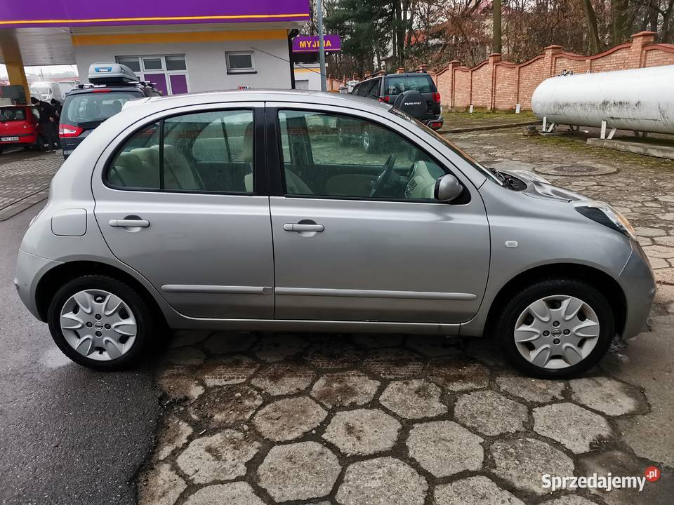 AUTOMAT 28 przeb Nissan Micra Tempomat nowe czujnik parkowania małopolskie Tarnów