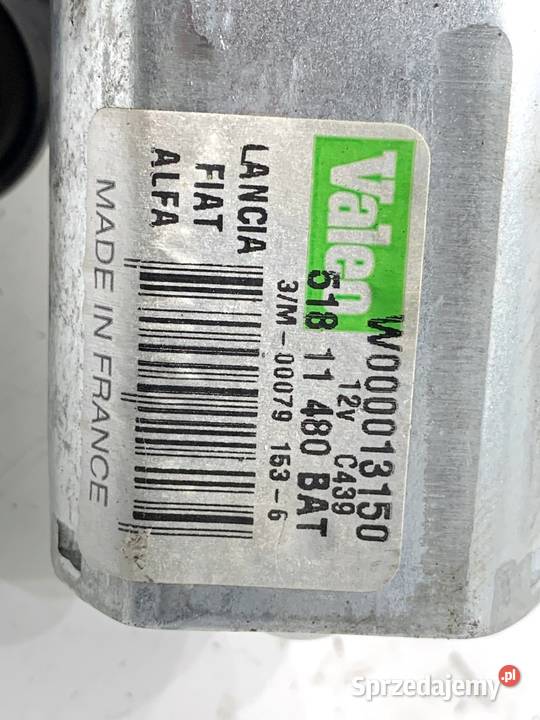 SILNIK WYCIERACZEK TYŁ FIAT DOBLO II 51811480