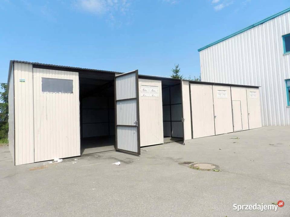 Blaszana montowana hala 166 m małopolskie Kraków
