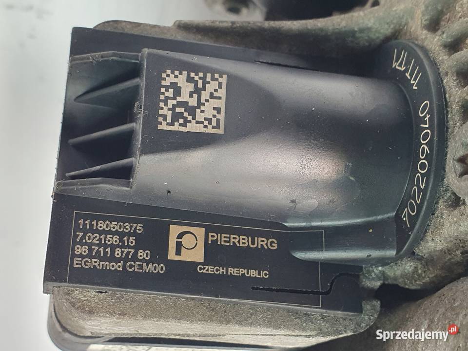CHŁODNICA SPALIN ZAWÓR EGR Peugeot 508 16 EHDI
