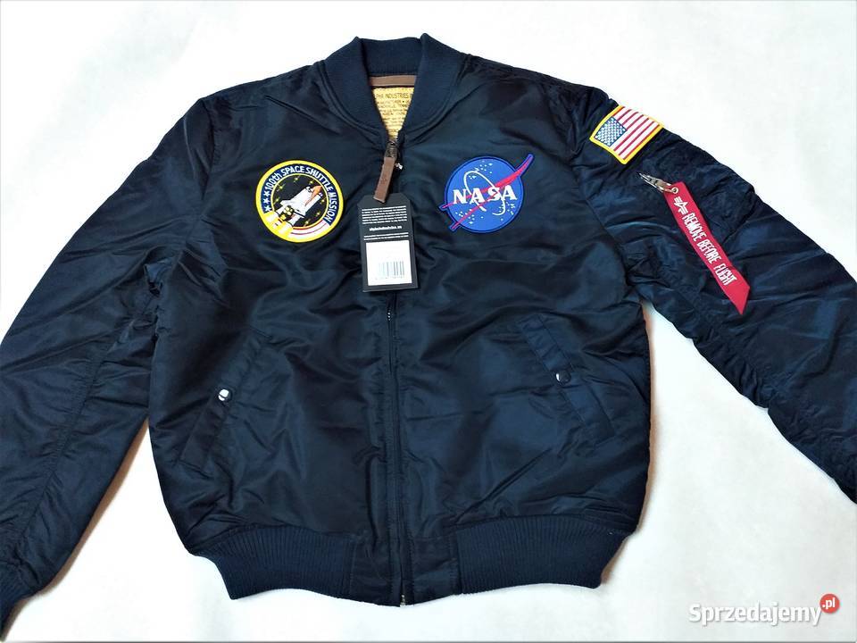 Alpha Industries bomberka MA1 VF NASA 166107 Rozmiar XL Warszawa