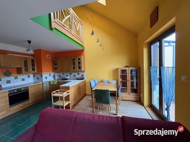 Mieszkanie 2 poziomowe z antresolą i garażem Wrocław