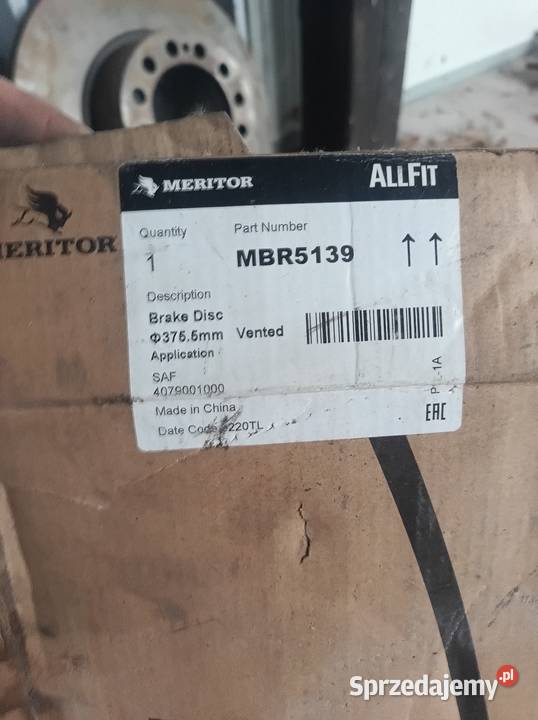 Tarcze do osi SAF Tomaszów Mazowiecki