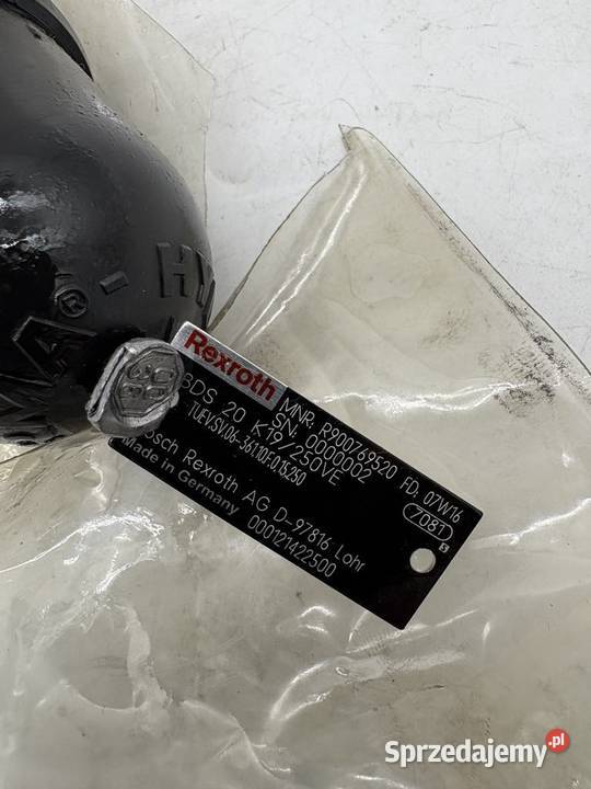 Rexroth DBDS 20K19250VE R900769520 Zawór Warszawa sprzedam