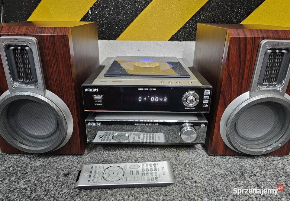 Wieża Philips MCM700 Pilot USB mp3 Wysyłka Kraków